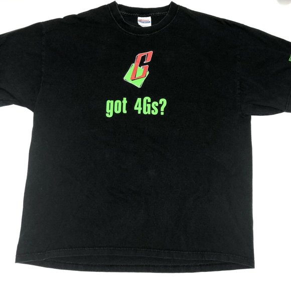 Y2K Kennedy Space Center T Shirt "Train Like an Astronaut" 4Gs Tech Black XL - Picture 3 of 8